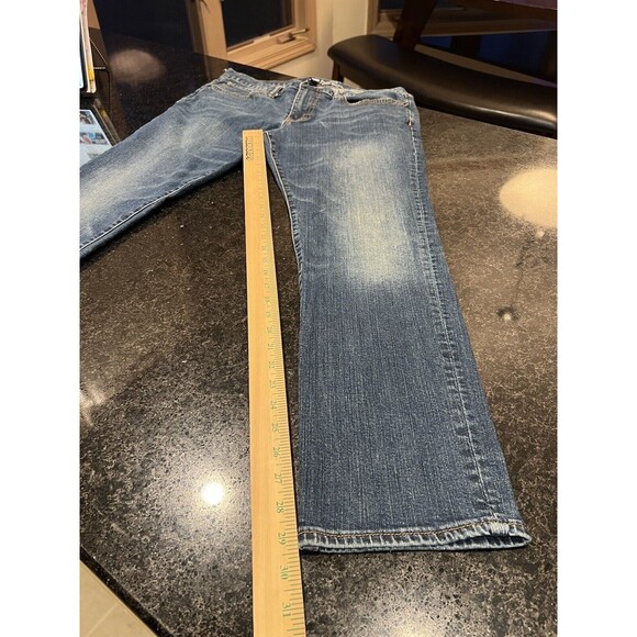 Gap Factory Mens Blue Skinny Fit Medium Wash Denim  Jeans 36x32 I - Picture 9 of 16